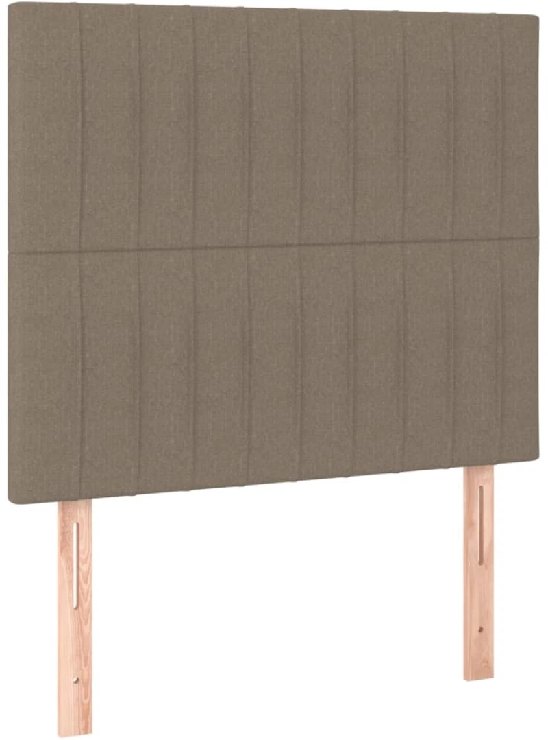 ΚΡΕΒΑΤΙ BOXSPRING ΜΕ ΣΤΡΩΜΑ TAUPE 100 X 200 ΕΚ. ΥΦΑΣΜΑΤΙΝΟ 3131573