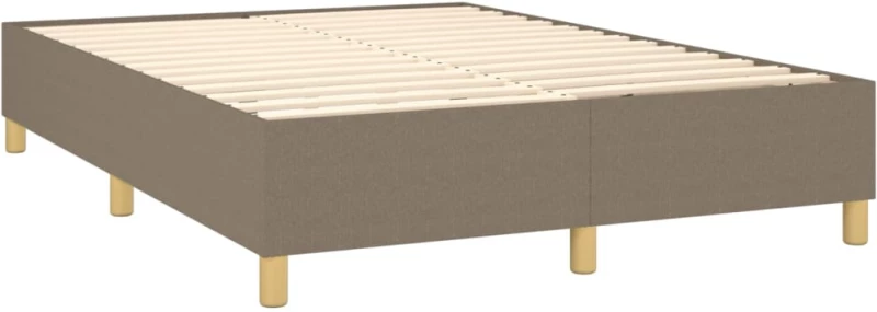 ΚΡΕΒΑΤΙ BOXSPRING ΜΕ ΣΤΡΩΜΑ TAUPE 140X200 ΕΚ. ΥΦΑΣΜΑΤΙΝΟ 3132077