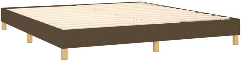 ΚΡΕΒΑΤΙ BOXSPRING ΜΕ ΣΤΡΩΜΑ & LED ΣΚ.ΚΑΦΕ 160X200 ΕΚ ΥΦΑΣΜΑΤΙΝΟ 3133808