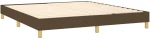 ΚΡΕΒΑΤΙ BOXSPRING ΜΕ ΣΤΡΩΜΑ & LED ΣΚ.ΚΑΦΕ 160X200 ΕΚ ΥΦΑΣΜΑΤΙΝΟ 3133808