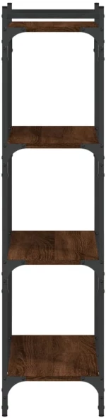ΒΙΒΛΙΟΘΗΚΗ 4 ΕΠΙΠΕΔΩΝ ΚΑΦΕ ΔΡΥΣ 60 X 30 X 120 ΕΚ. ΕΠΕΞΕΡΓ. ΞΥΛΟ 837656