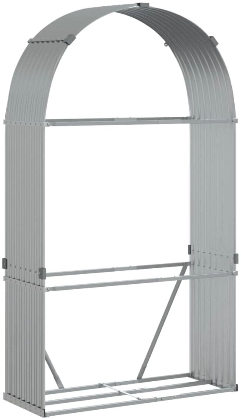 ΞΥΛΟΘΗΚΗ ΑΣΗΜΙ 120X45X210 ΕΚ. ΑΠΟ ΓΑΛΒΑΝΙΣΜΕΝΟ ΑΤΣΑΛΙ 364592