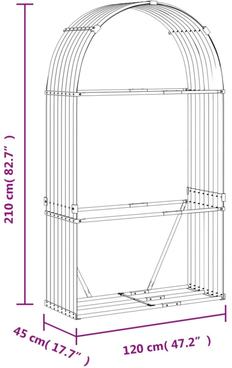 ΞΥΛΟΘΗΚΗ ΑΣΗΜΙ 120X45X210 ΕΚ. ΑΠΟ ΓΑΛΒΑΝΙΣΜΕΝΟ ΑΤΣΑΛΙ 364592