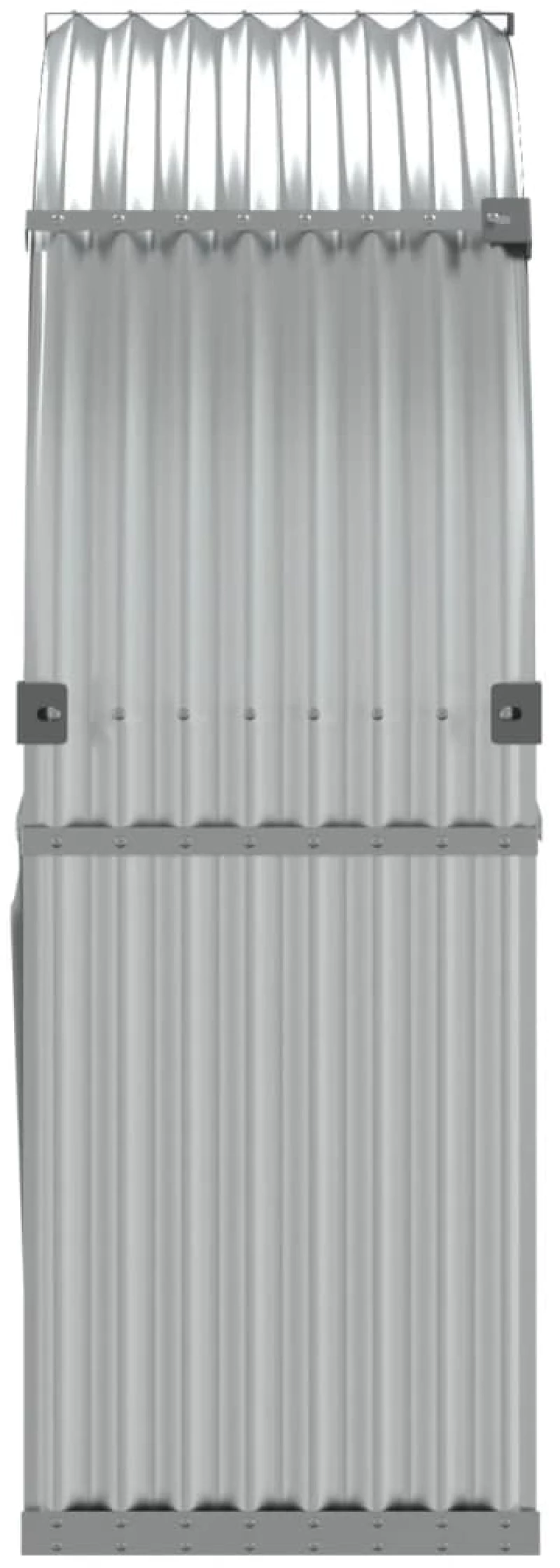 ΞΥΛΟΘΗΚΗ ΑΣΗΜΙ 120X45X140 ΕΚ. ΑΠΟ ΓΑΛΒΑΝΙΣΜΕΝΟ ΑΤΣΑΛΙ 364591