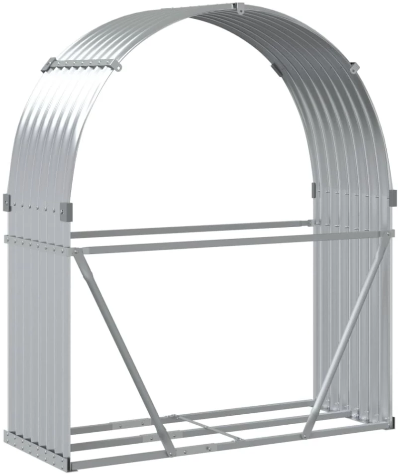ΞΥΛΟΘΗΚΗ ΑΣΗΜΙ 120X45X140 ΕΚ. ΑΠΟ ΓΑΛΒΑΝΙΣΜΕΝΟ ΑΤΣΑΛΙ 364591