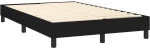 ΚΡΕΒΑΤΙ BOXSPRING ΜΕ ΣΤΡΩΜΑ & LED ΜΑΥΡΟ 120X200 ΕΚ. ΥΦΑΣΜΑΤΙΝΟ 3133303