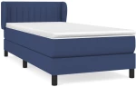 ΚΡΕΒΑΤΙ BOXSPRING ΜΕ ΣΤΡΩΜΑ ΜΠΛΕ 100 X 200 ΕΚ. ΥΦΑΣΜΑΤΙΝΟ 3126387