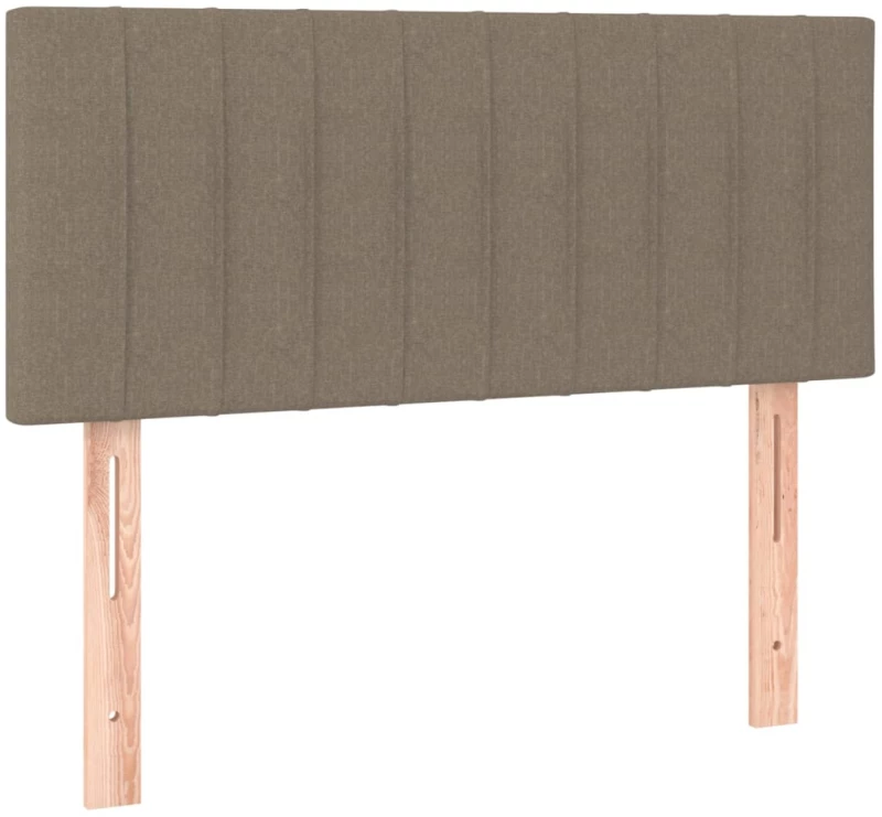 ΚΡΕΒΑΤΙ BOXSPRING ΜΕ ΣΤΡΩΜΑ TAUPE 90X200 ΕΚ. ΥΦΑΣΜΑΤΙΝΟ 3130405