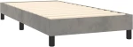 ΚΡΕΒΑΤΙ BOXSPRING ΜΕ ΣΤΡΩΜΑ ΑΝΟΙΧΤΟ ΓΚΡΙ 90X200 ΕΚ. ΒΕΛΟΥΔΙΝΟ 3131057