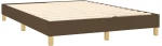 ΚΡΕΒΑΤΙ BOXSPRING ΜΕ ΣΤΡΩΜΑ & LED ΣΚ.ΚΑΦΕ 140X190 ΕΚ ΥΦΑΣΜΑΤΙΝΟ 3133872