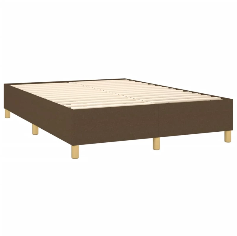 ΚΡΕΒΑΤΙ BOXSPRING ΜΕ ΣΤΡΩΜΑ & LED ΣΚ.ΚΑΦΕ 140X190ΕΚ. ΥΦΑΣΜΑΤΙΝΟ 3135592