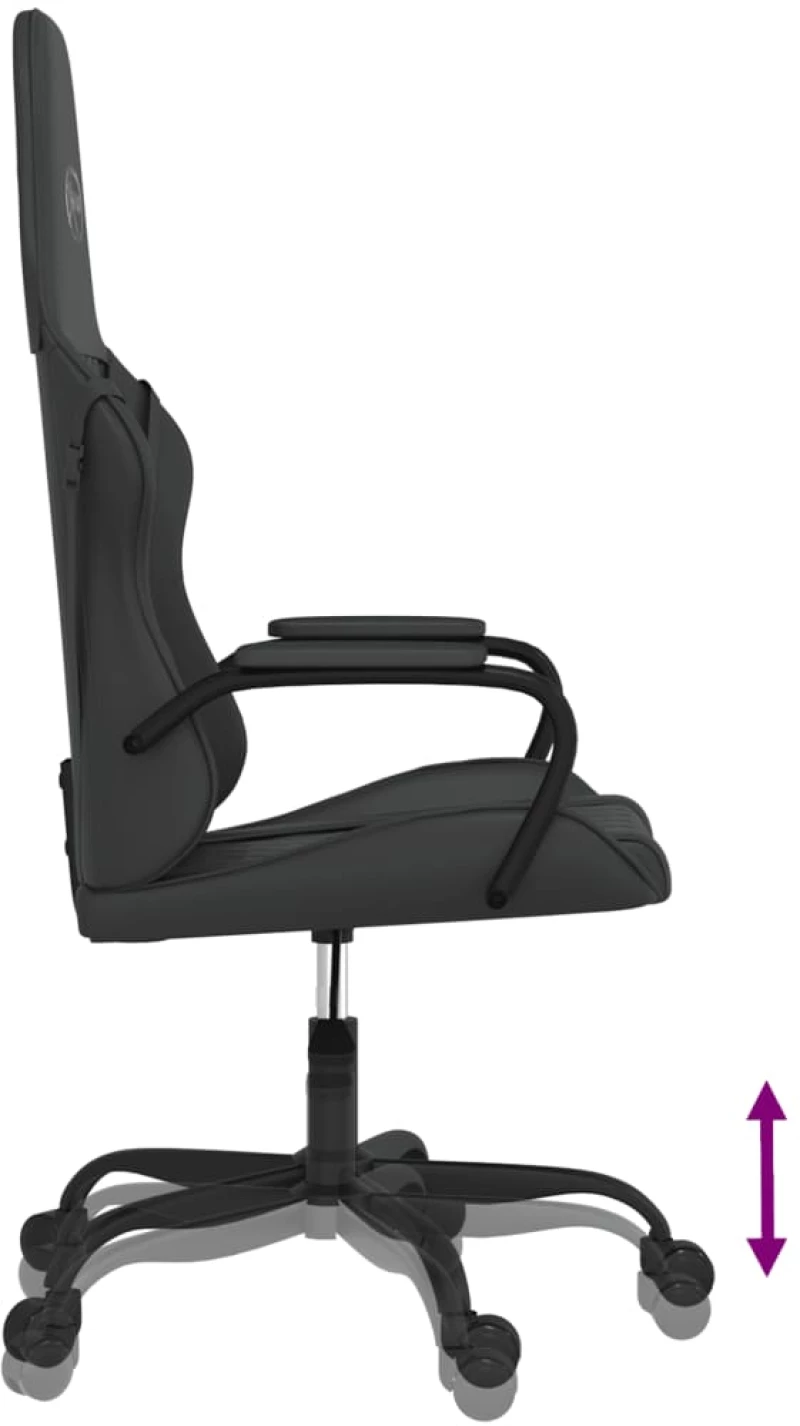 ΚΑΡΕΚΛΑ GAMING ΜΑΣΑΖ ΜΑΥΡΗ ΑΠΟ ΣΥΝΘΕΤΙΚΟ ΔΕΡΜΑ 345541
