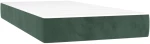 ΚΡΕΒΑΤΙ BOXSPRING ΜΕ ΣΤΡΩΜΑ ΣΚΟΥΡΟ ΠΡΑΣΙΝΟ 200X200ΕΚ. ΒΕΛΟΥΔΙΝΟ 3143046