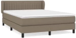 ΚΡΕΒΑΤΙ BOXSPRING ΜΕ ΣΤΡΩΜΑ TAUPE 140X200 ΕΚ. ΥΦΑΣΜΑΤΙΝΟ 3126409