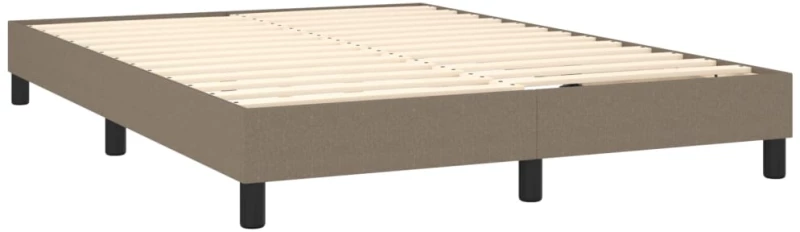 ΚΡΕΒΑΤΙ BOXSPRING ΜΕ ΣΤΡΩΜΑ TAUPE 140X200 ΕΚ. ΥΦΑΣΜΑΤΙΝΟ 3126409