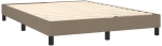 ΚΡΕΒΑΤΙ BOXSPRING ΜΕ ΣΤΡΩΜΑ TAUPE 140X200 ΕΚ. ΥΦΑΣΜΑΤΙΝΟ 3126409