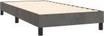 ΚΡΕΒΑΤΙ BOXSPRING ΜΕ ΣΤΡΩΜΑ & LED ΣΚ. ΓΚΡΙ 80X200 ΕΚ. ΒΕΛΟΥΔΙΝΟ 3134490