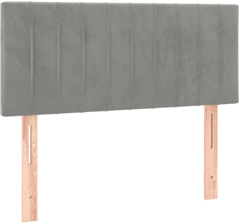 ΚΡΕΒΑΤΙ BOXSPRING ΜΕ ΣΤΡΩΜΑ & LED ΑΝ.ΓΚΡΙ 90X190 ΕΚ. ΒΕΛΟΥΔΙΝΟ 3134495