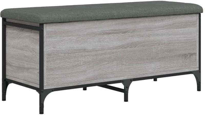 ΠΑΓΚΑΚΙ ΑΠΟΘΗΚΕΥΣΗΣ ΓΚΡΙ SONOMA 102X42X45 ΕΚ ΕΠΕΞΕΡΓΑΣΜΕΝΟ ΞΥΛΟ 835150