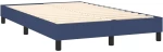 ΚΡΕΒΑΤΙ BOXSPRING ΜΕ ΣΤΡΩΜΑ & LED ΜΠΛΕ 120X200 ΕΚ. ΥΦΑΣΜΑΤΙΝΟ 3132987