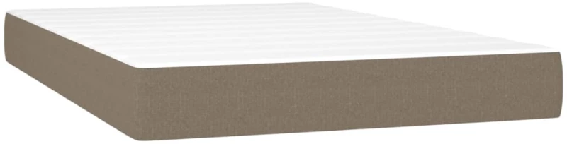 ΚΡΕΒΑΤΙ BOXSPRING ΜΕ ΣΤΡΩΜΑ TAUPE 120X200 ΕΚ. ΥΦΑΣΜΑΤΙΝΟ 3142405