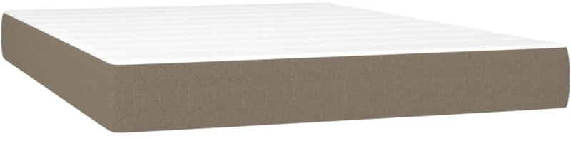 ΚΡΕΒΑΤΙ BOXSPRING ΜΕ ΣΤΡΩΜΑ TAUPE 140X190 ΕΚ. ΥΦΑΣΜΑΤΙΝΟ 3140133
