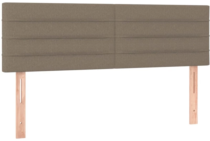ΚΡΕΒΑΤΙ BOXSPRING ΜΕ ΣΤΡΩΜΑ TAUPE 140X190 ΕΚ. ΥΦΑΣΜΑΤΙΝΟ 3140133