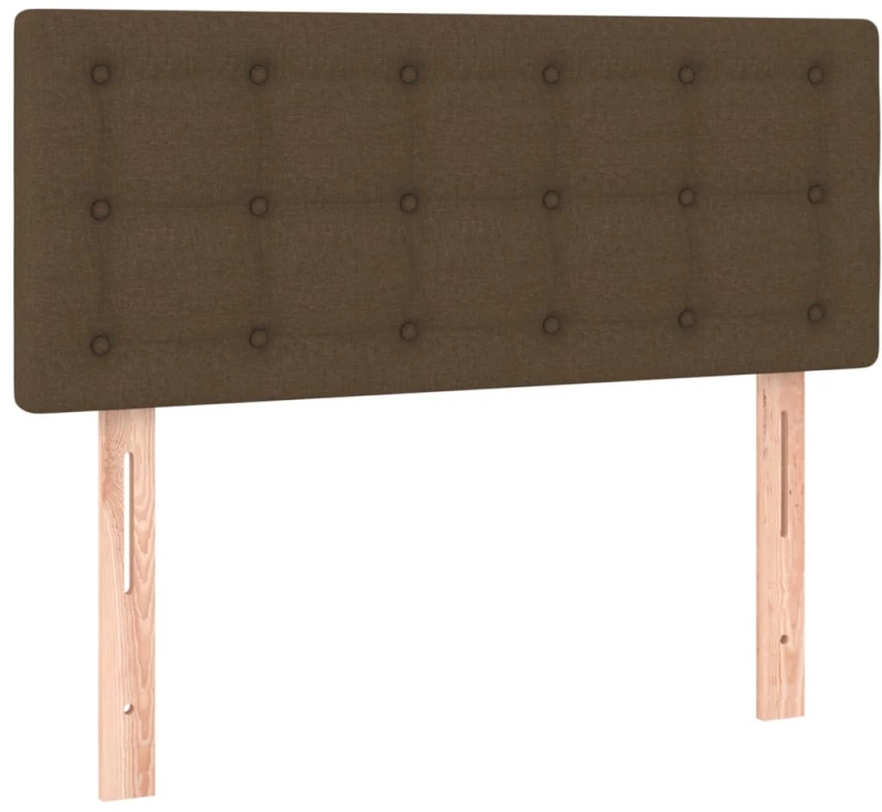 ΚΡΕΒΑΤΙ BOXSPRING ΜΕ ΣΤΡΩΜΑ ΣΚΟΥΡΟ ΚΑΦΕ 80X200 ΕΚ. ΥΦΑΣΜΑΤΙΝΟ 3130548