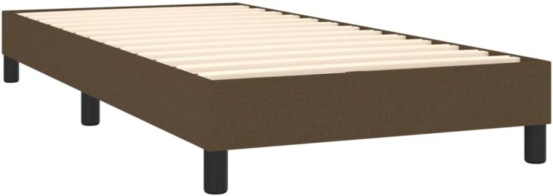 ΚΡΕΒΑΤΙ BOXSPRING ΜΕ ΣΤΡΩΜΑ & LED ΣΚ.ΚΑΦΕ 100X200 ΕΚ ΥΦΑΣΜΑΤΙΝΟ 3133136