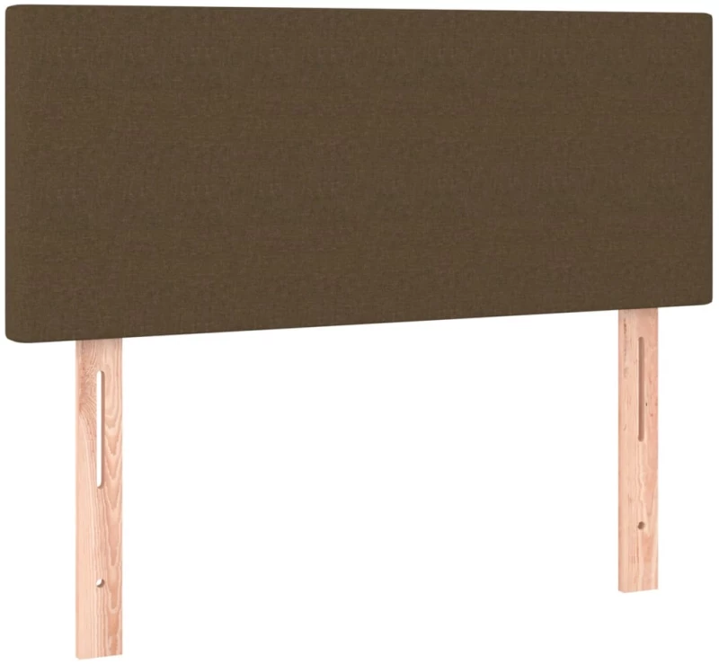 ΚΡΕΒΑΤΙ BOXSPRING ΜΕ ΣΤΡΩΜΑ ΣΚΟΥΡΟ ΚΑΦΕ 90X190 ΕΚ. ΥΦΑΣΜΑΤΙΝΟ 3126048