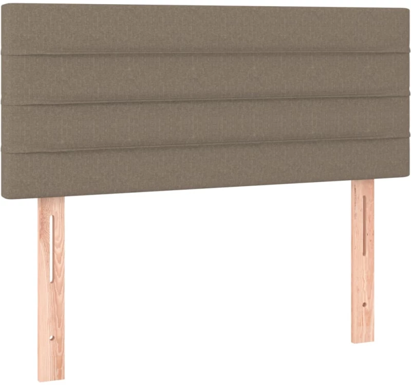 ΚΡΕΒΑΤΙ BOXSPRING ΜΕ ΣΤΡΩΜΑ TAUPE 80X200 ΕΚ. ΥΦΑΣΜΑΤΙΝΟ 3126281