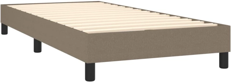ΚΡΕΒΑΤΙ BOXSPRING ΜΕ ΣΤΡΩΜΑ TAUPE 80X200 ΕΚ. ΥΦΑΣΜΑΤΙΝΟ 3126521
