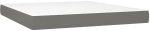 ΚΡΕΒΑΤΙ BOXSPRING ΜΕ ΣΤΡΩΜΑ ΣΚΟΥΡΟ ΓΚΡΙ 180X200 ΕΚ ΥΦΑΣΜΑΤΙΝ 3127902