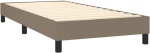 ΚΡΕΒΑΤΙ BOXSPRING ΜΕ ΣΤΡΩΜΑ TAUPE 80X200 ΕΚ. ΥΦΑΣΜΑΤΙΝΟ 3129509