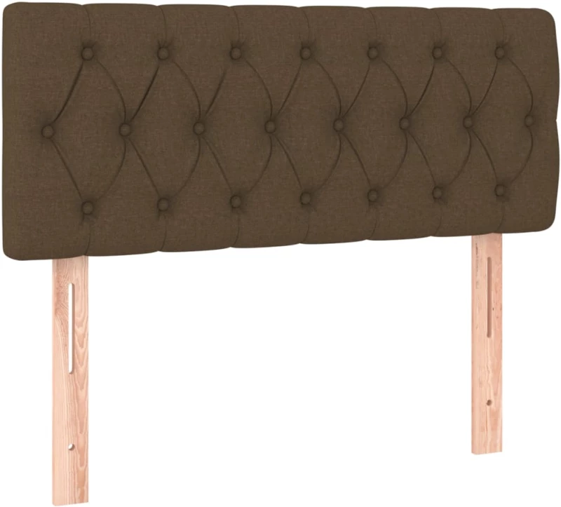 ΚΡΕΒΑΤΙ BOXSPRING ΜΕ ΣΤΡΩΜΑ ΣΚΟΥΡΟ ΚΑΦΕ 90X190 ΕΚ. ΥΦΑΣΜΑΤΙΝΟ 3129916
