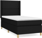 ΚΡΕΒΑΤΙ BOXSPRING ΜΕ ΣΤΡΩΜΑ ΜΑΥΡΟ 100 X 200 ΕΚ. ΥΦΑΣΜΑΤΙΝΟ 3131891