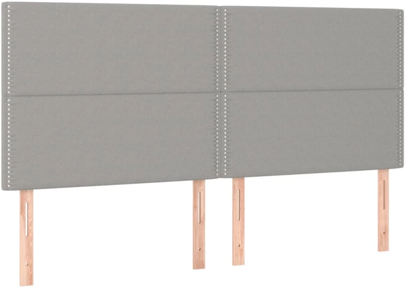 ΚΡΕΒΑΤΙ BOXSPRING ΜΕ ΣΤΡΩΜΑ ΑΝΟΙΧΤΟ ΓΚΡΙ 180X200 ΕΚ. ΥΦΑΣΜΑΤΙΝΟ 3131929