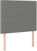 ΚΡΕΒΑΤΙ BOXSPRING ΜΕ ΣΤΡΩΜΑ ΣΚΟΥΡΟ ΓΚΡΙ 90X190 ΕΚ. ΥΦΑΣΜΑΤΙΝΟ 3136478
