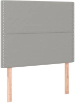 ΚΡΕΒΑΤΙ BOXSPRING ΜΕ ΣΤΡΩΜΑ ΑΝΟΙΧΤΟ ΓΚΡΙ 90X200 ΕΚ. ΥΦΑΣΜΑΤΙΝΟ 3137045