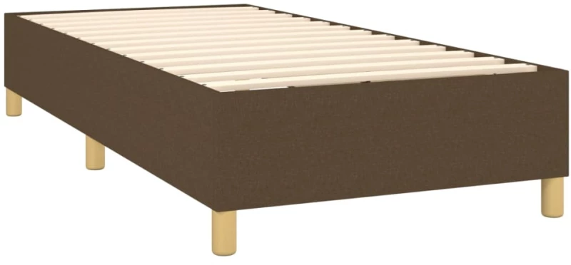 ΚΡΕΒΑΤΙ BOXSPRING ΜΕ ΣΤΡΩΜΑ & LED ΣΚ.ΚΑΦΕ 90X190 ΕΚ. ΥΦΑΣΜΑΤΙΝΟ 3138680