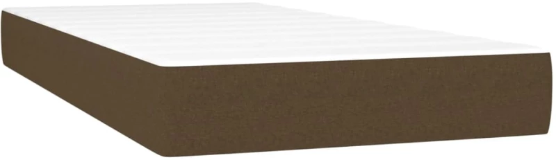 ΚΡΕΒΑΤΙ BOXSPRING ΜΕ ΣΤΡΩΜΑ & LED ΣΚ.ΚΑΦΕ 90X190 ΕΚ. ΥΦΑΣΜΑΤΙΝΟ 3138760
