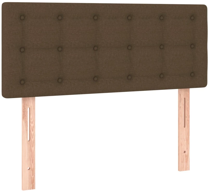 ΚΡΕΒΑΤΙ BOXSPRING ΜΕ ΣΤΡΩΜΑ ΣΚΟΥΡΟ ΚΑΦΕ 90X190 ΕΚ. ΥΦΑΣΜΑΤΙΝΟ 3140340