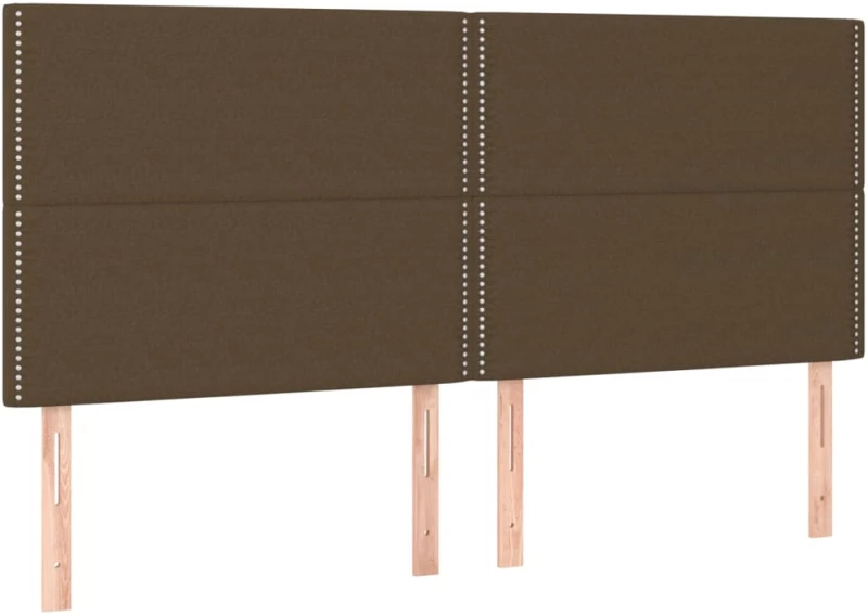 ΚΡΕΒΑΤΙ BOXSPRING ΜΕ ΣΤΡΩΜΑ ΣΚΟΥΡΟ ΚΑΦΕ 180X200 ΕΚ ΥΦΑΣΜΑΤΙΝΟ 3128464