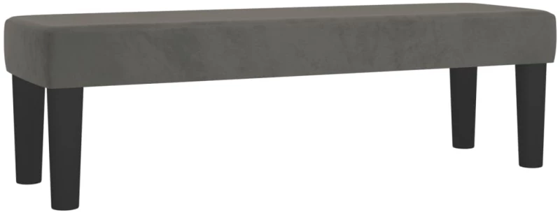 ΚΡΕΒΑΤΙ BOXSPRING ΜΕ ΣΤΡΩΜΑ ΣΚΟΥΡΟ ΓΚΡΙ 160X200 ΕΚ. ΒΕΛΟΥΔΙΝΟ 3137792