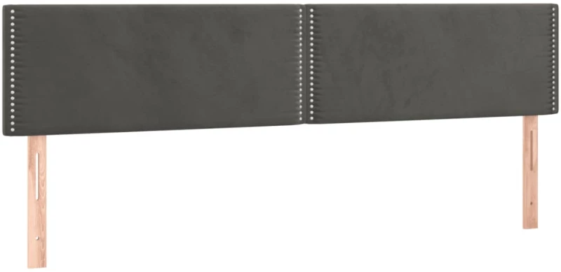 ΚΡΕΒΑΤΙ BOXSPRING ΜΕ ΣΤΡΩΜΑ ΣΚΟΥΡΟ ΓΚΡΙ 160X200 ΕΚ. ΒΕΛΟΥΔΙΝΟ 3141252
