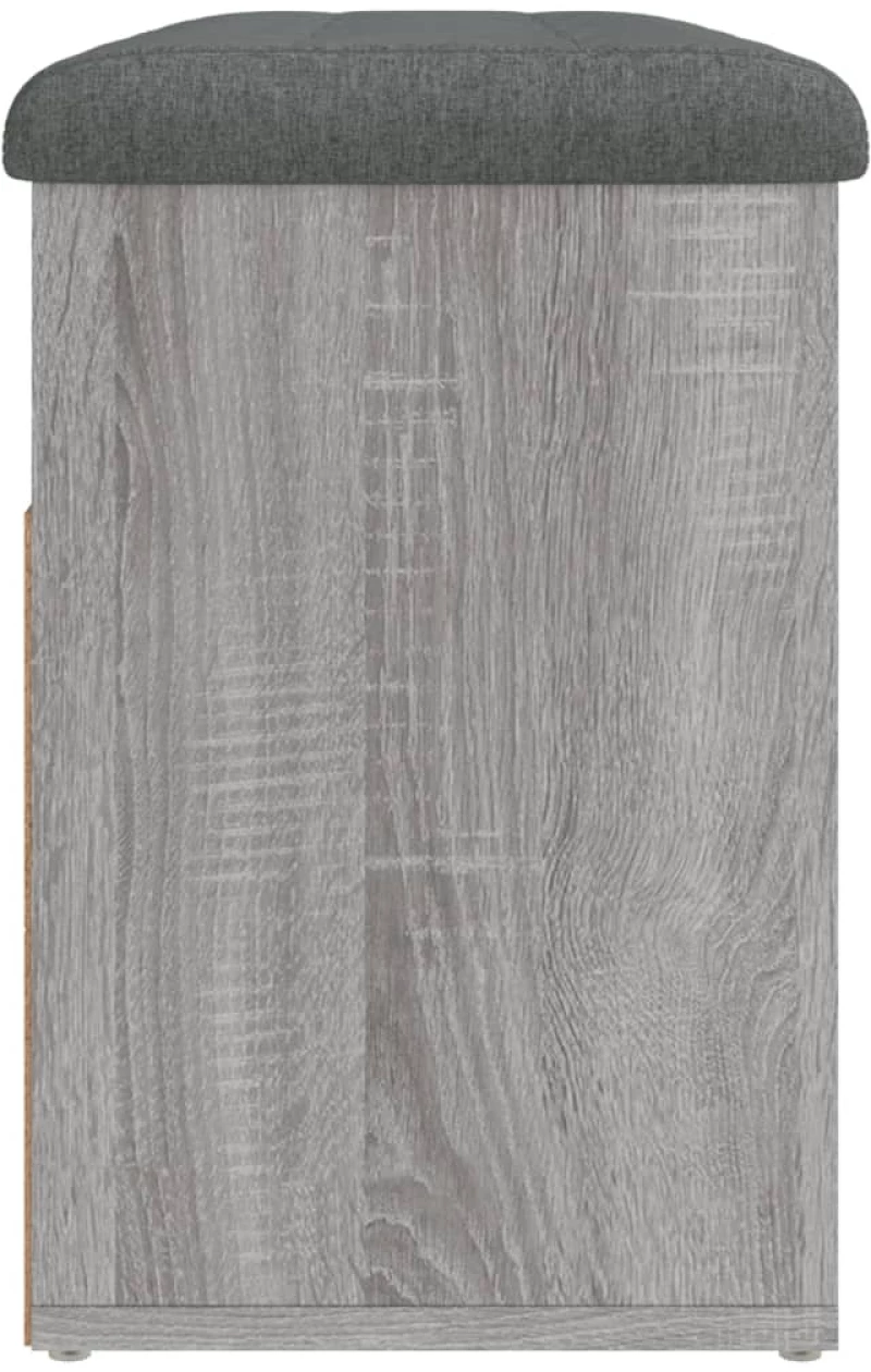ΠΑΠΟΥΤΣΟΘΗΚΗ ΓΚΡΙ SONOMA 82X32X45,5 ΕΚ. ΑΠΟ ΕΠΕΞΕΡΓΑΣΜΕΝΟ ΞΥΛΟ 835031