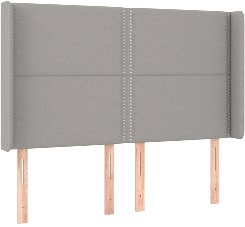 ΚΡΕΒΑΤΙ BOXSPRING ΜΕ ΣΤΡΩΜΑ & LED ΑΝ.ΓΚΡΙ 140X190ΕΚ. ΥΦΑΣΜΑΤΙΝΟ 3138229