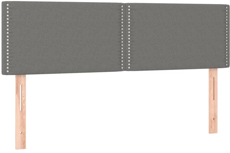 ΚΡΕΒΑΤΙ BOXSPRING ΜΕ ΣΤΡΩΜΑ ΣΚΟΥΡΟ ΓΚΡΙ 140X200 ΕΚ ΥΦΑΣΜΑΤΙΝΟ 3139978
