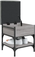 ΠΑΠΟΥΤΣΟΘΗΚΗ ΓΚΡΙ SONOMA 42X42X45 ΕΚ. ΑΠΟ ΕΠΕΞΕΡΓΑΣΜΕΝΟ ΞΥΛΟ 835185
