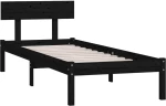 ΠΛΑΙΣΙΟ ΚΡΕΒΑΤΙΟΥ ΜΑΥΡΟ 75X190 ΕΚ. ΜΑΣΙΦ ΠΕΥΚΟ UK SMALL SINGLE 810111